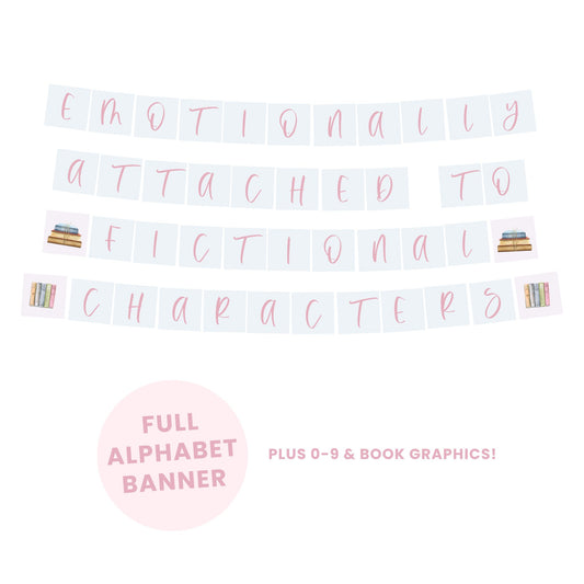 Book Club Banner Printable