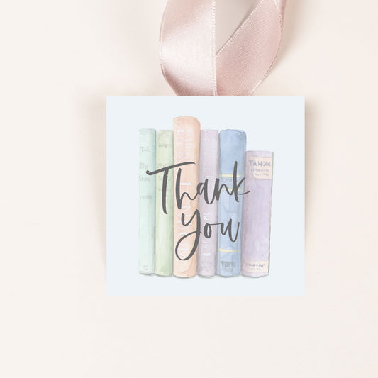 Book Club Favor Tag Printables