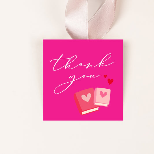 Rom Com Novel Bridal Shower Favor Tag Printables
