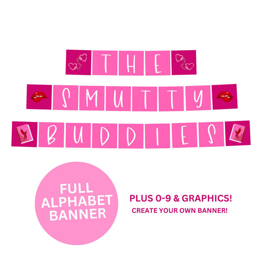 Spicy Book Club Banner Printable