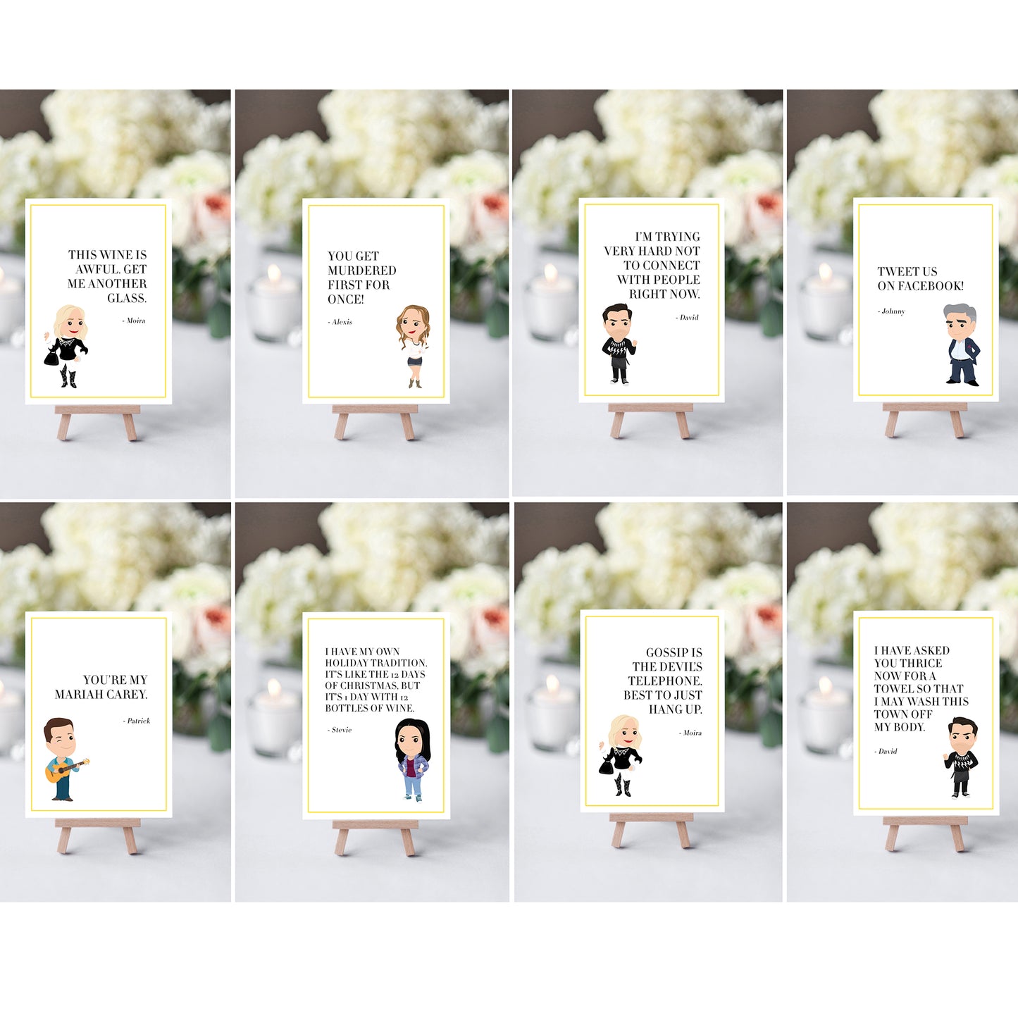 The Ultimate Schitts Baby Shower Printable Package