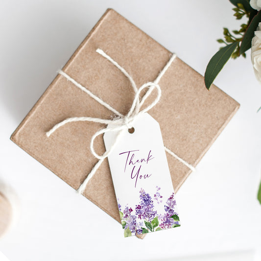 Bridgerton Bridal Shower Favor Tag Printable