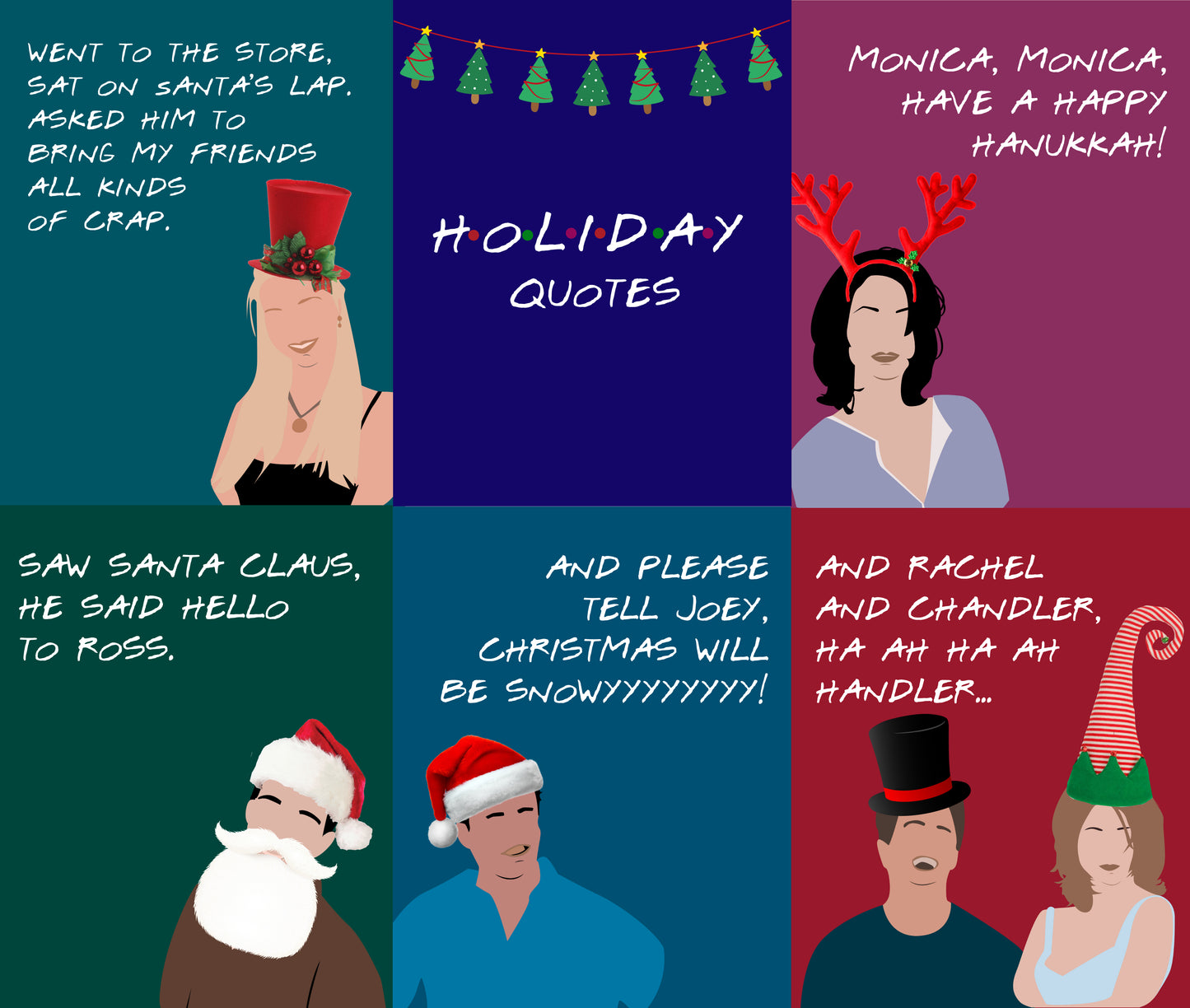 The Ultimate Friends Holiday Party Printable Package