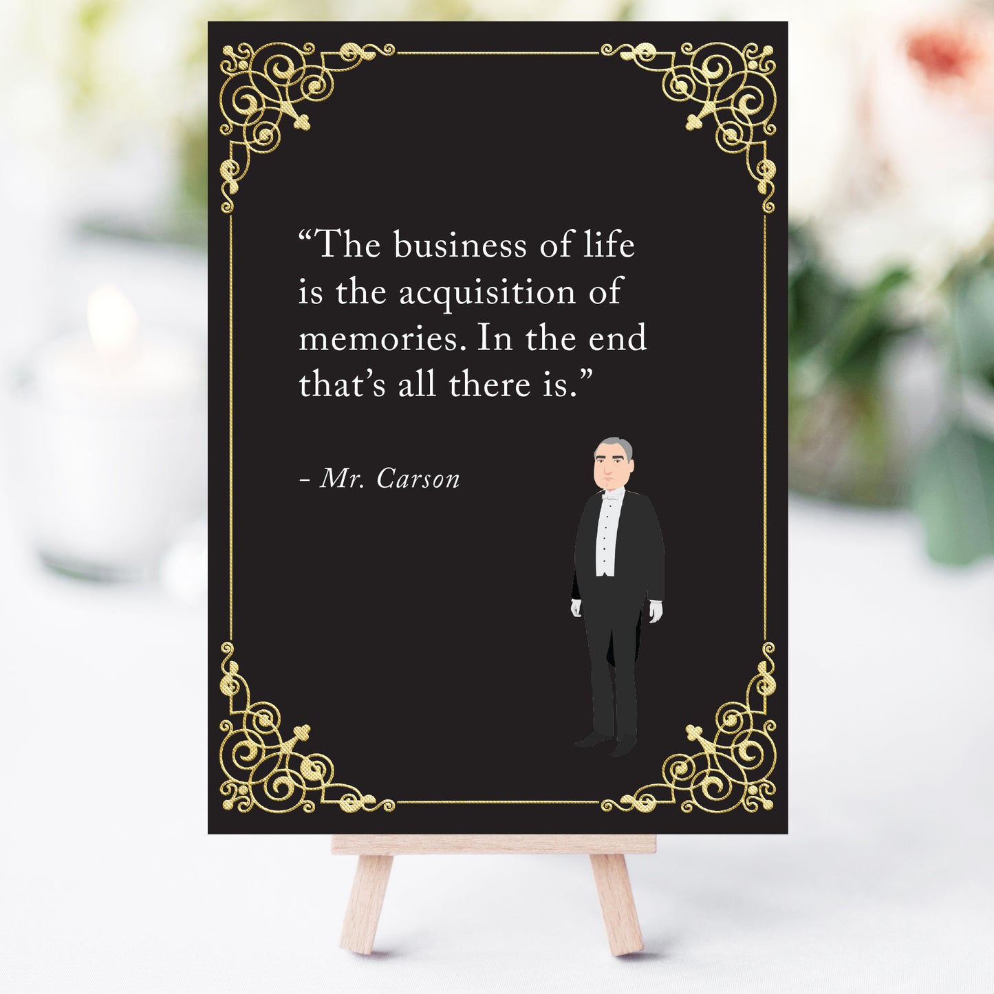 Downton Party Quotes Printables