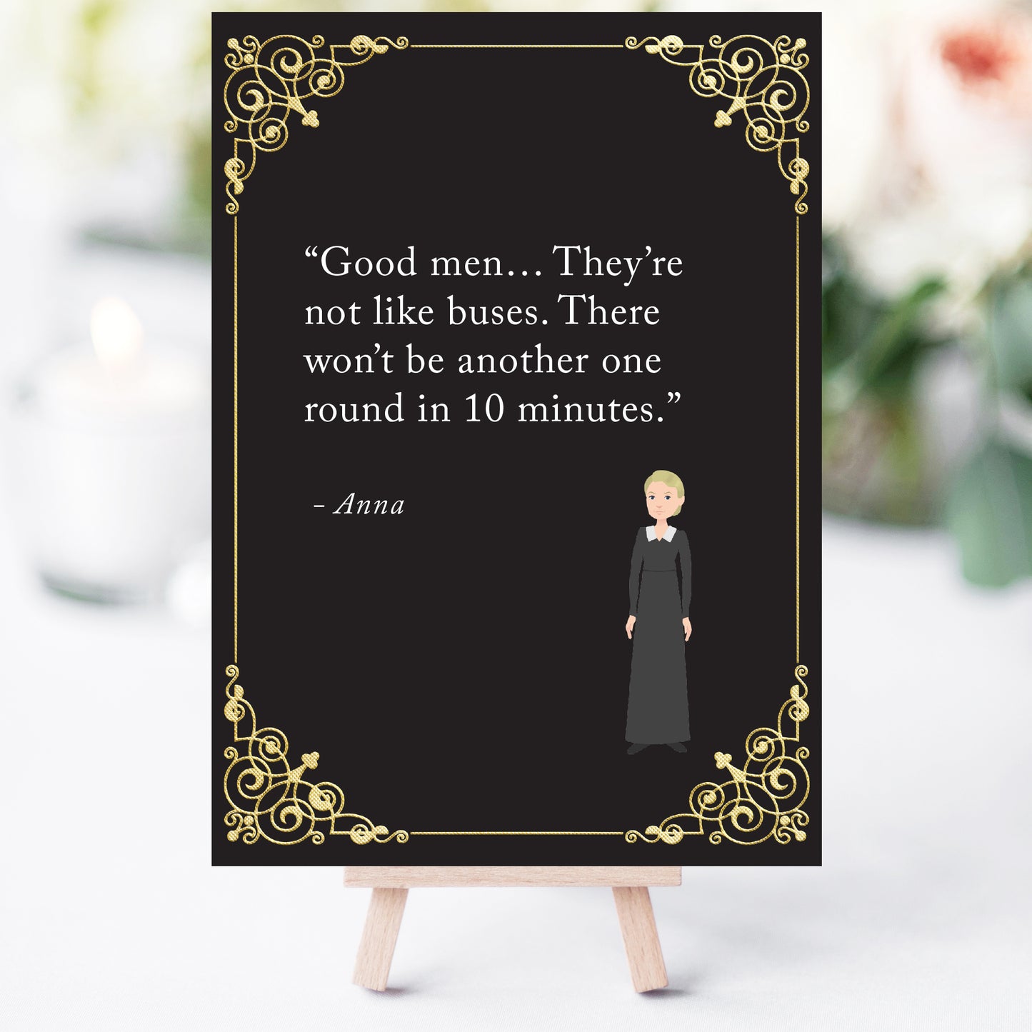 Downton Party Quotes Printables