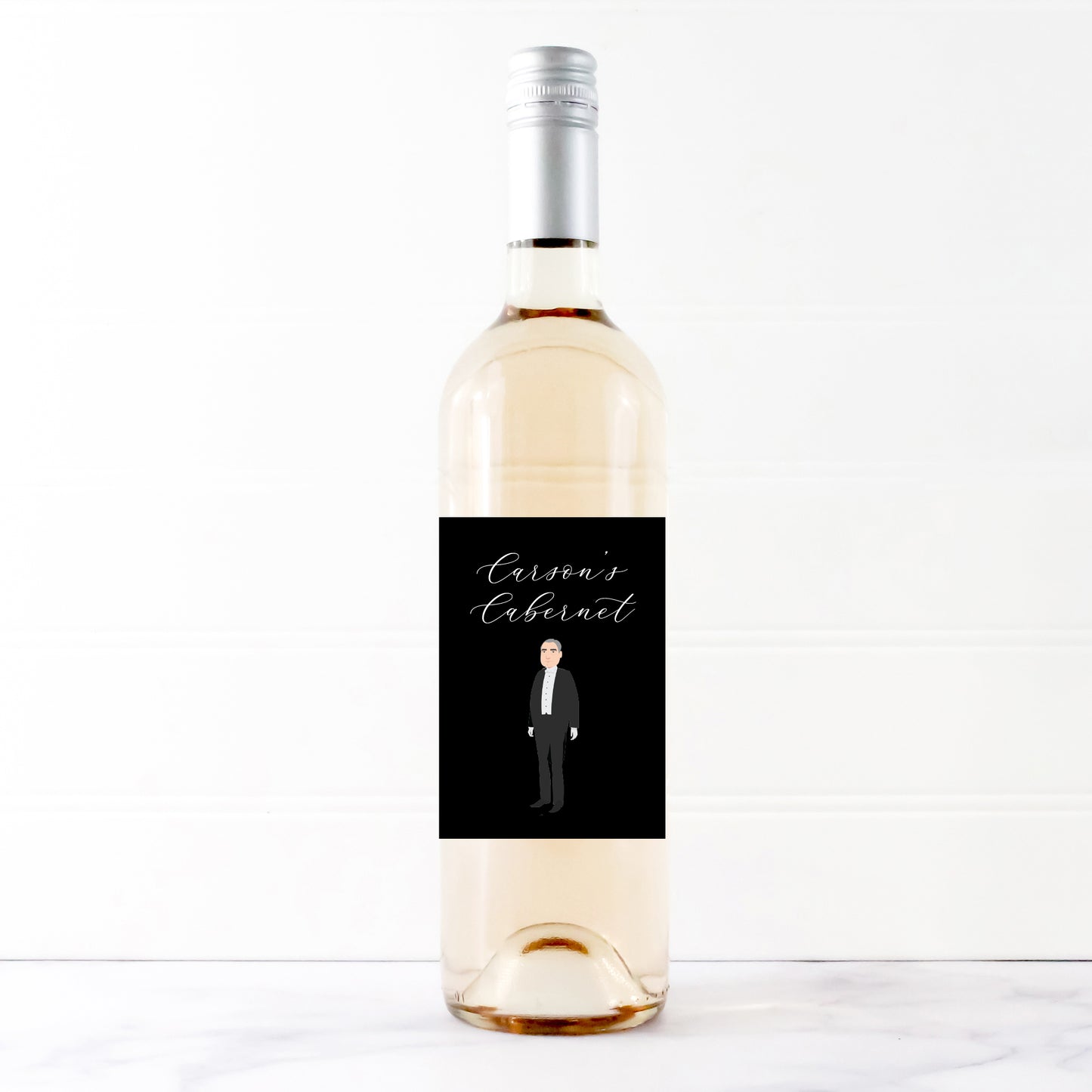 Downton Party Wine Label Printables