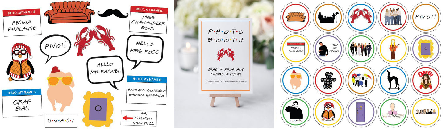 The Ultimate Friends Baby Shower Printable Package