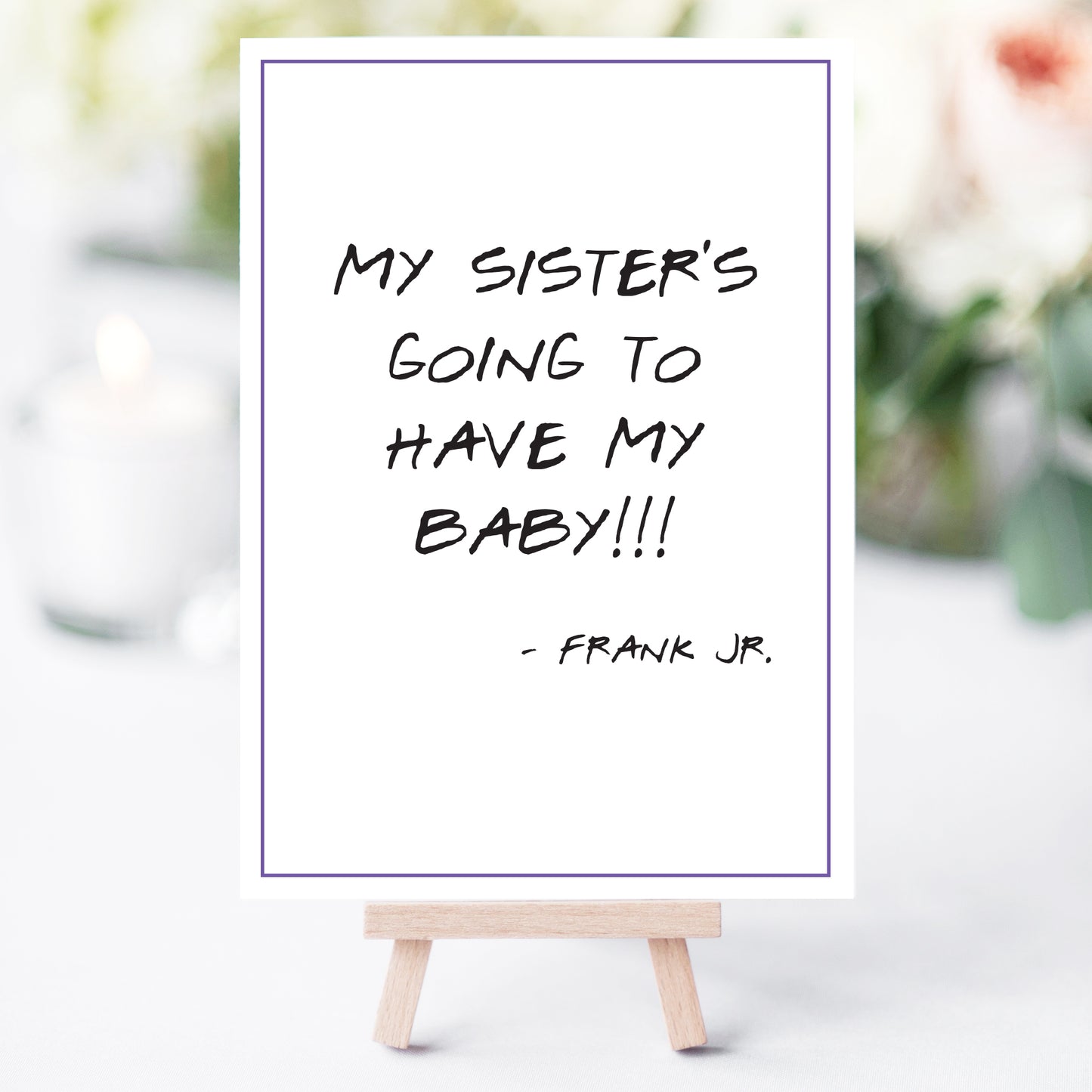 Friends Baby Shower Quote Printables