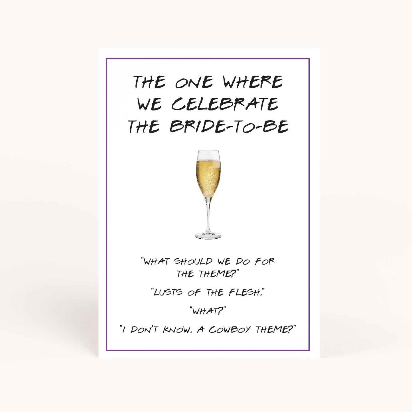 Friends Bridal Shower Celebrate the Bride Sign Printable