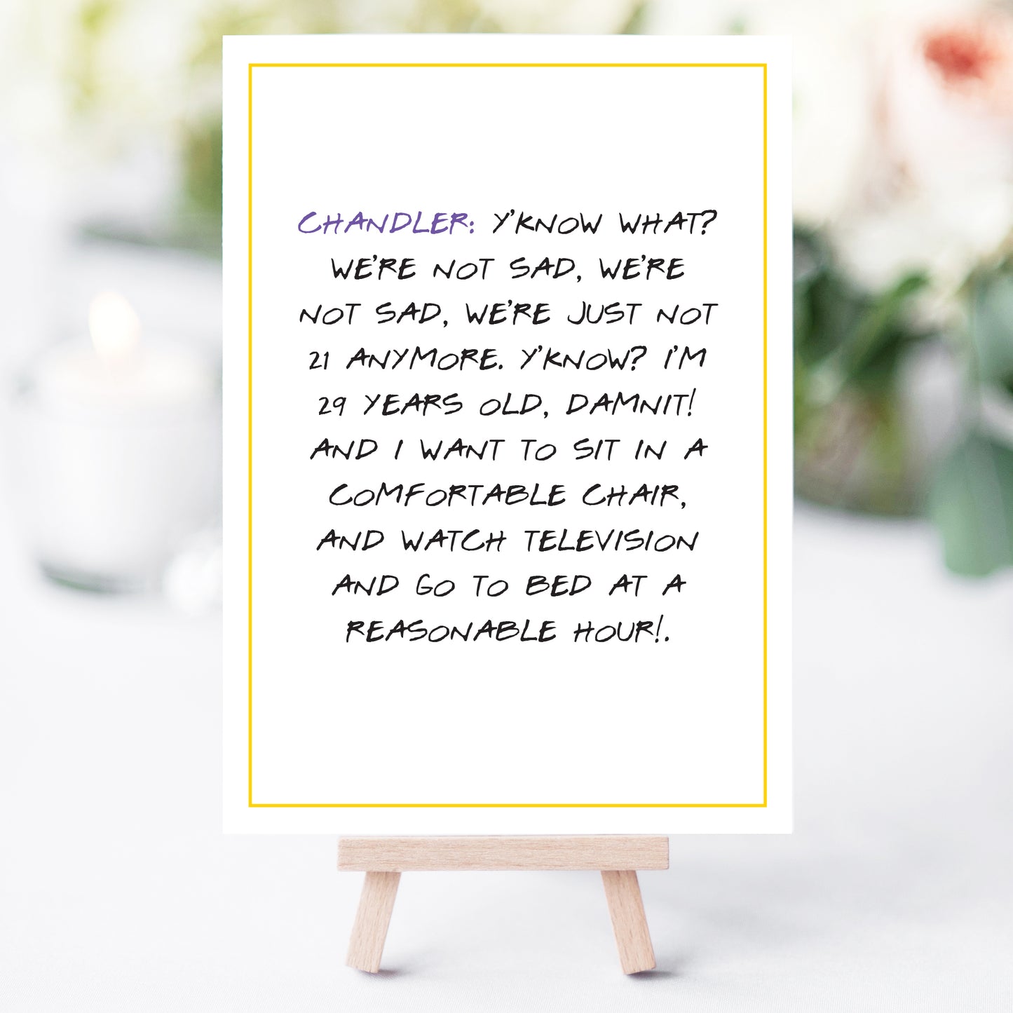 Friends Party Quotes Printables