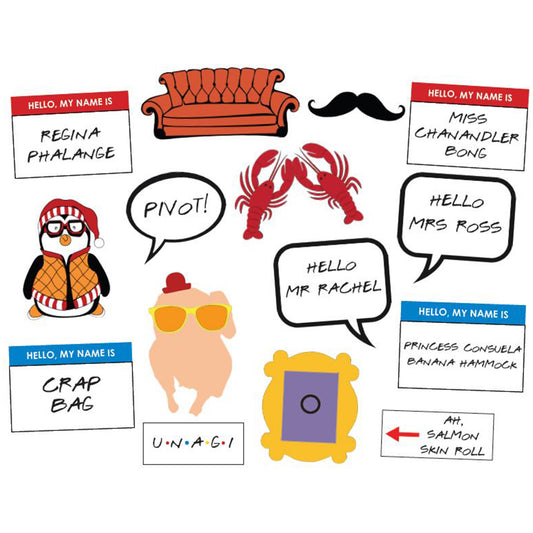 Friends Party Photo Booth Props Printables