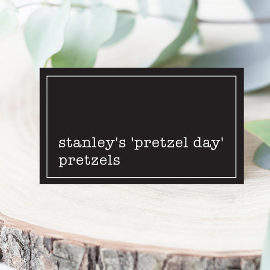 Office Party Food Tent Printables