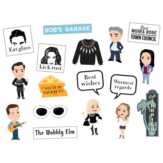 Schitts Party Photo Booth Props Printable