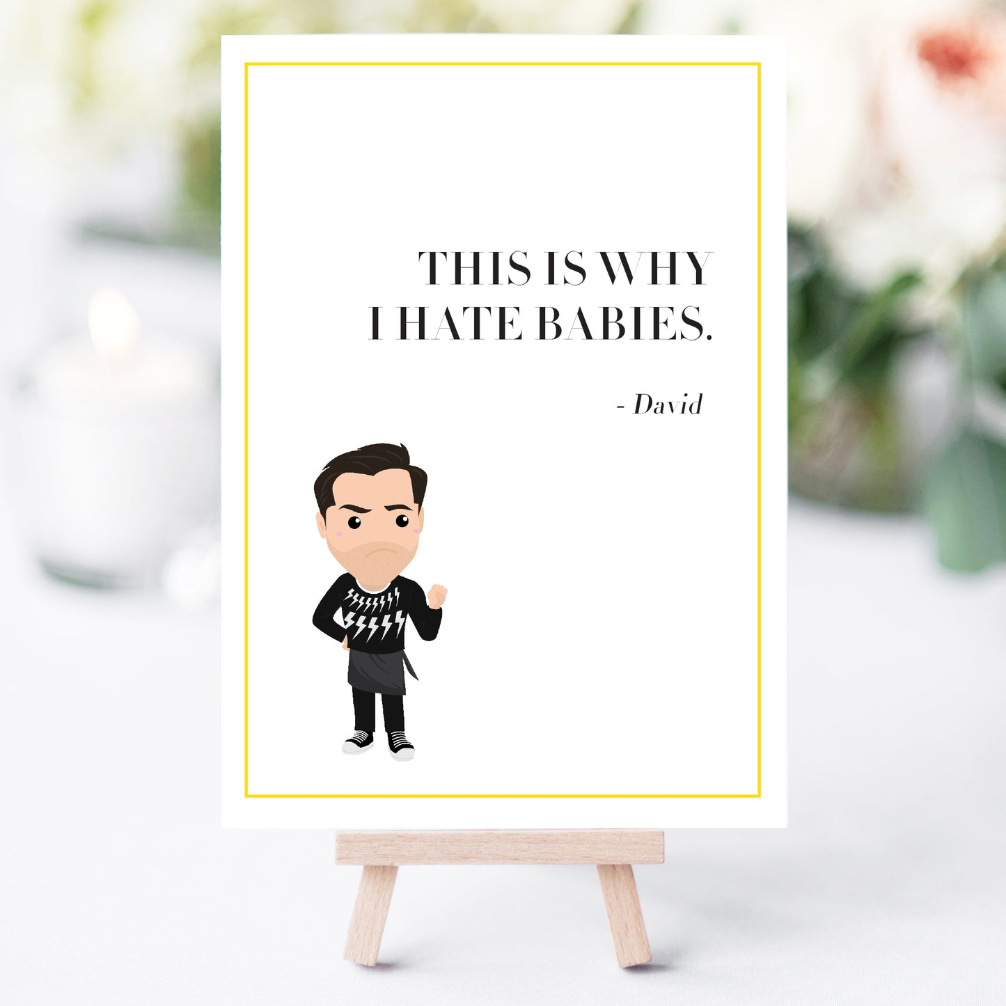 Schitts Baby Shower Quotes Printable