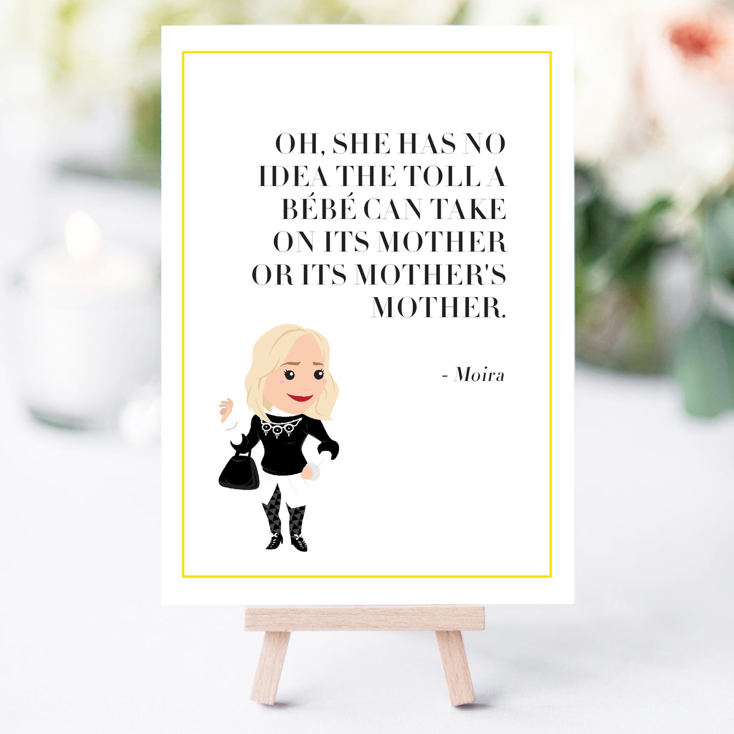 Schitts Baby Shower Quotes Printable