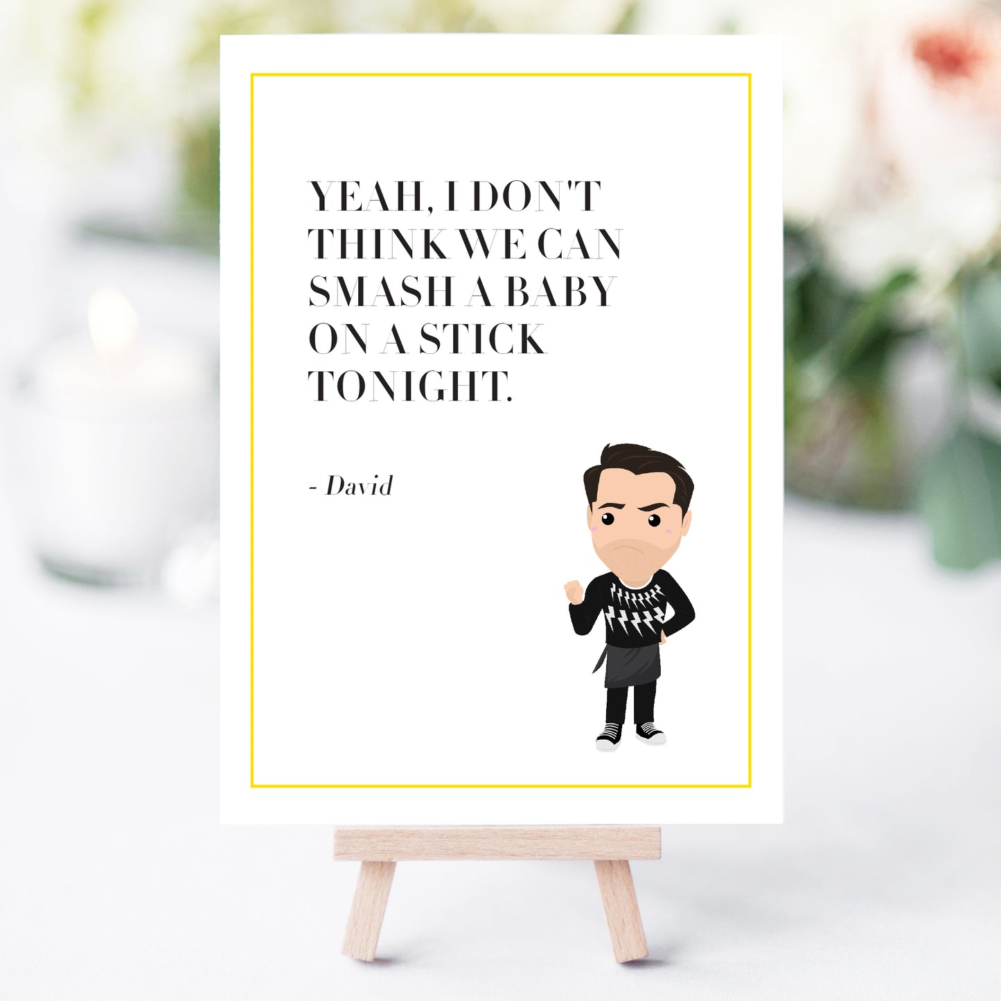 Schitts Baby Shower Quotes Printable