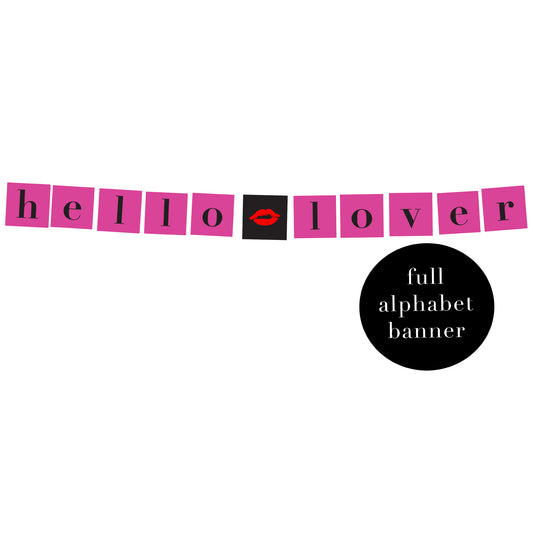 Sex and the City Bachelorette Party Banner Printable