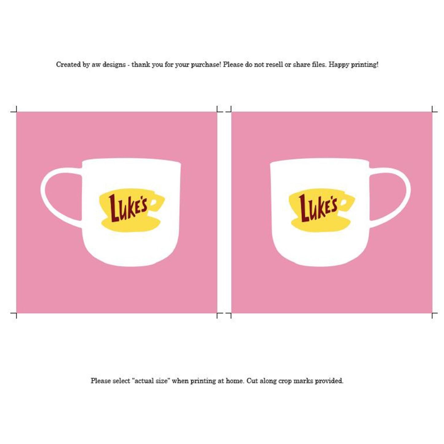 Gilmore Full Alphabet Party Banner Printable