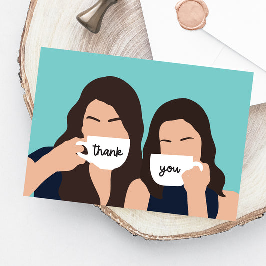 Gilmore Thank You Card Printable