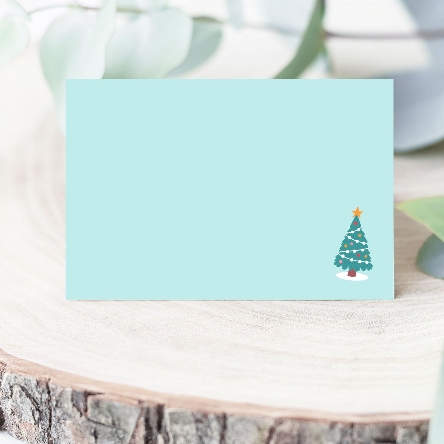 Romantic Christmas Movie Party Food Tent Printables (blank)