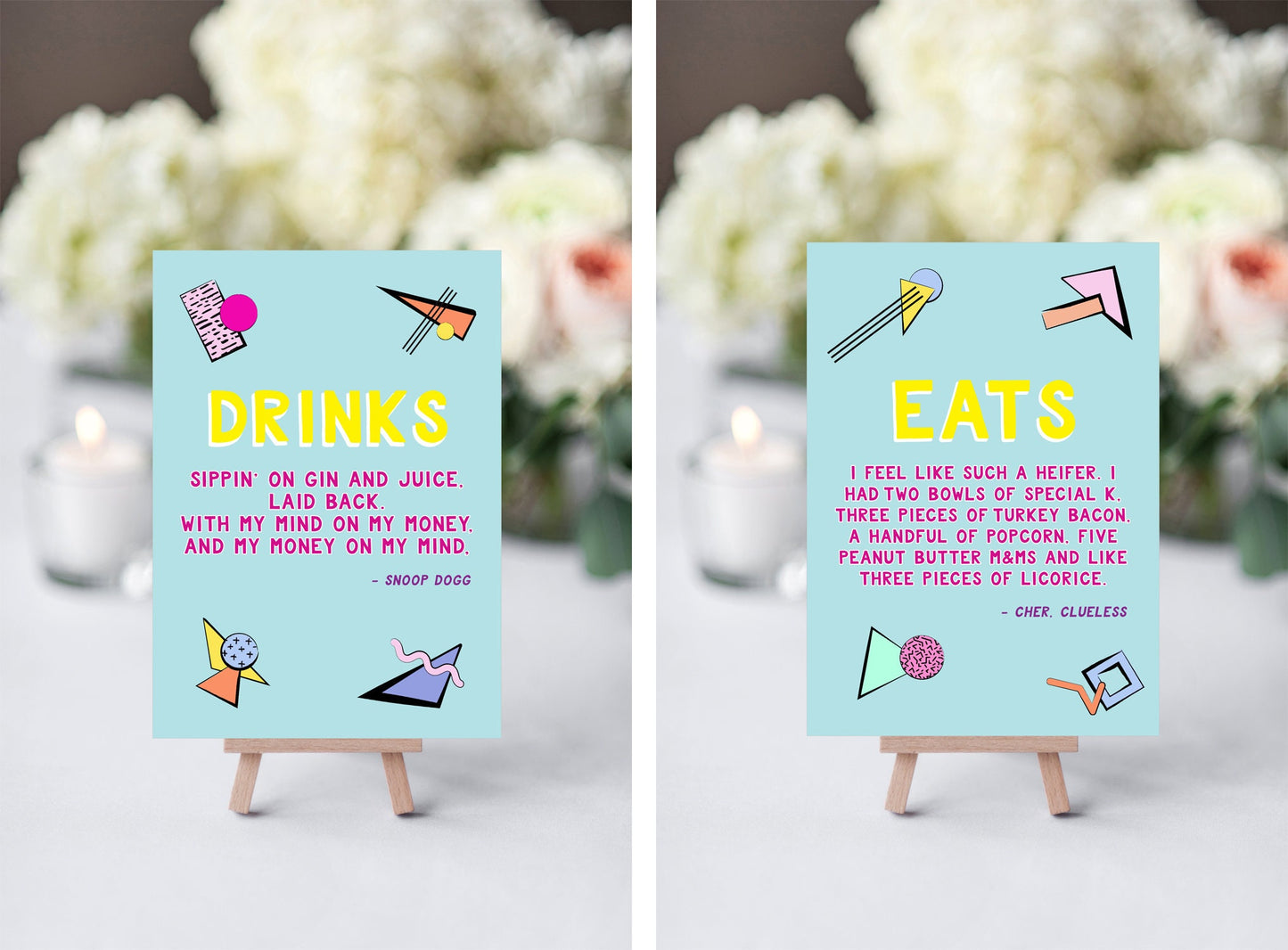 The Ultimate 90s Party Printable Package