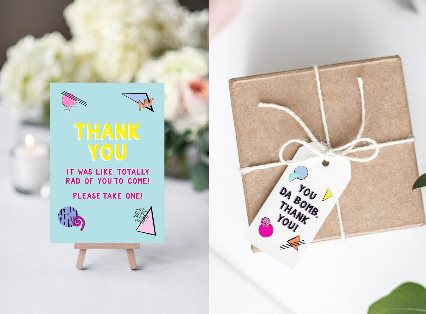 The Ultimate 90s Party Printable Package