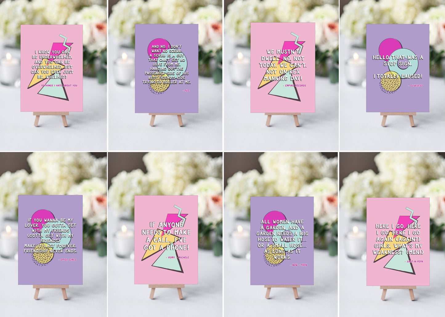 The Ultimate 90s Party Printable Package