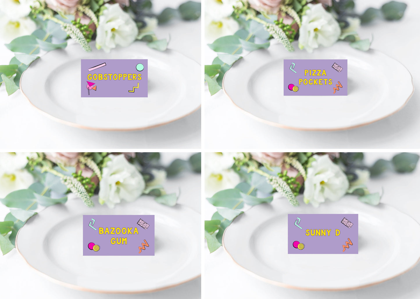The Ultimate 90s Party Printable Package