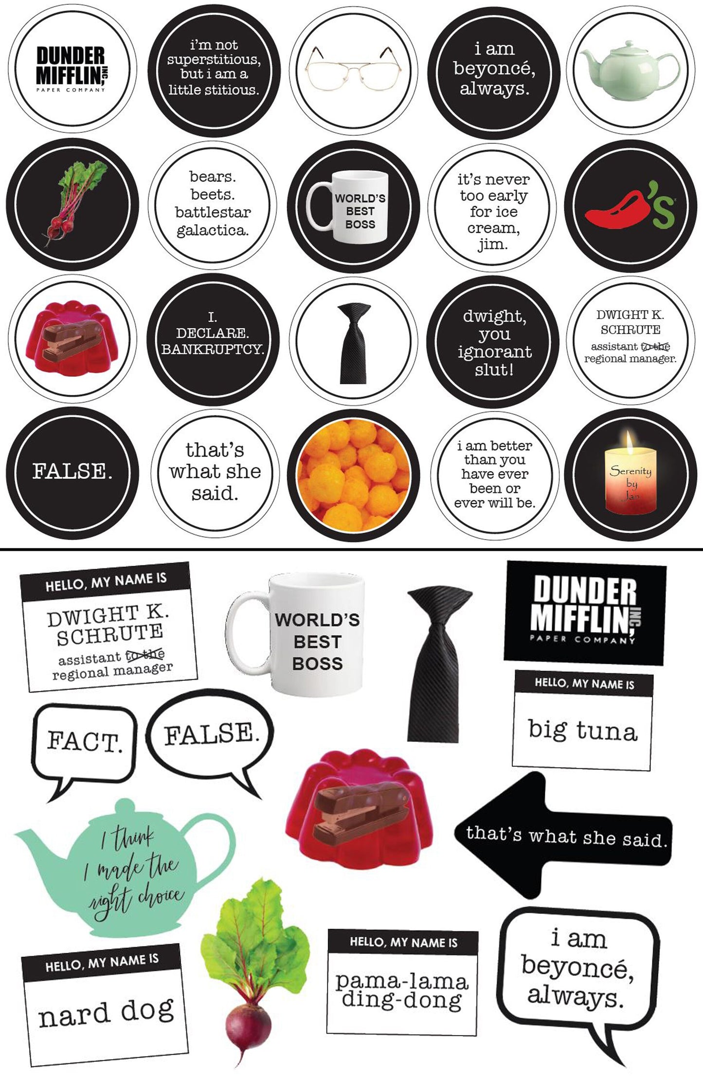 The Ultimate Office Baby Shower Printable Package