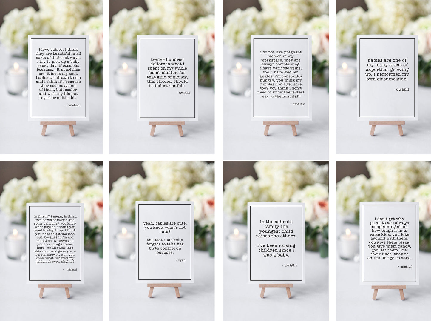 The Ultimate Office Baby Shower Printable Package