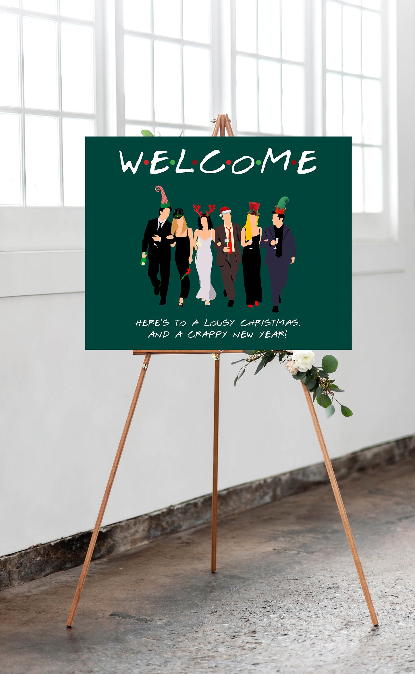 The Ultimate Friends Holiday Party Printable Package