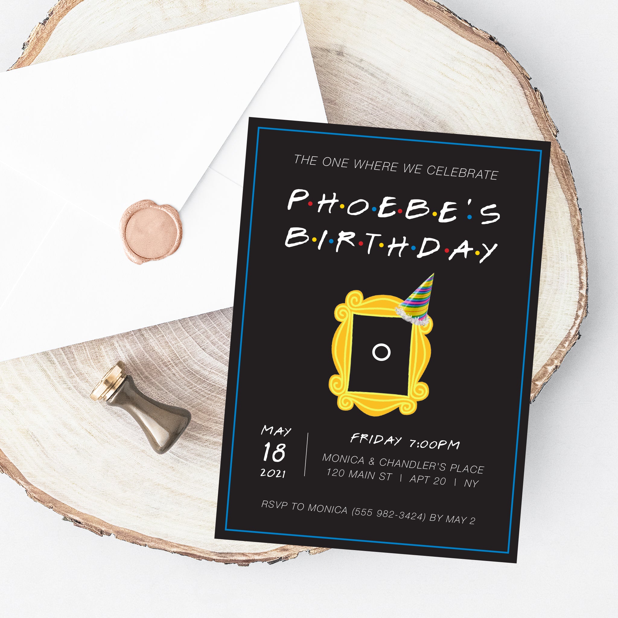 Friends Birthday Party Invitations Printable – awdesignsprintables