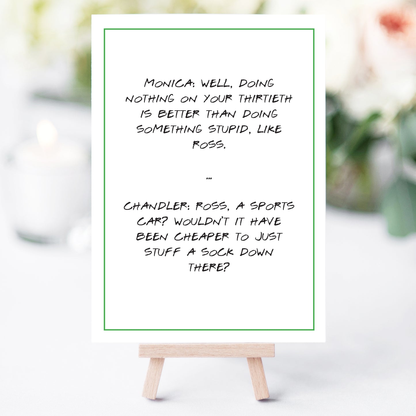 Friends Birthday Party Quotes Printables