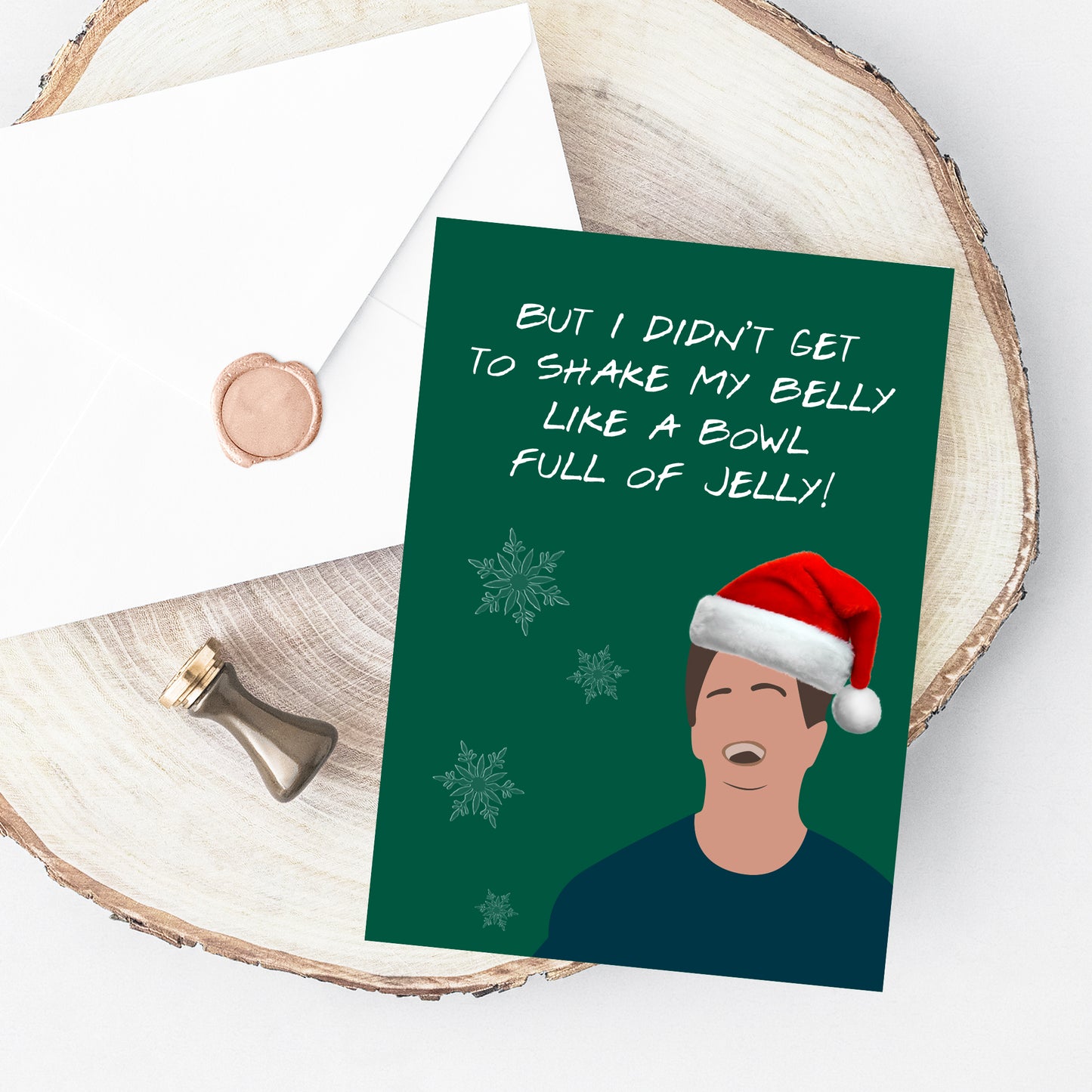 Friends Chandler Christmas Card Printable