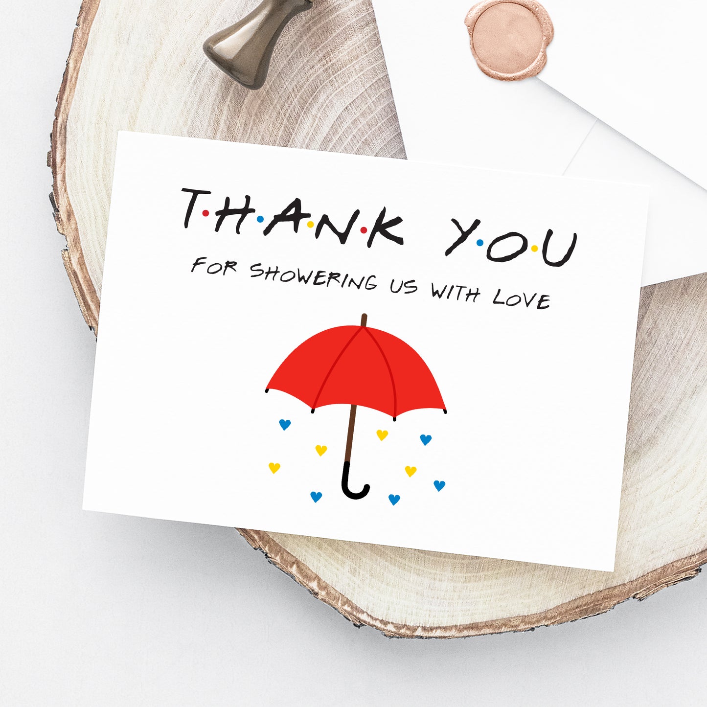 Friends Thank You Card Printable