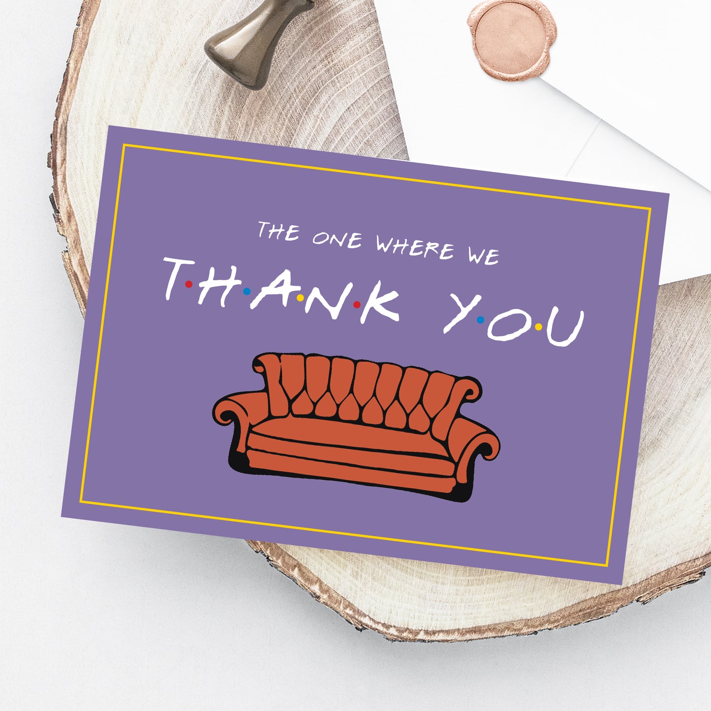 Friends Thank You Card Printable