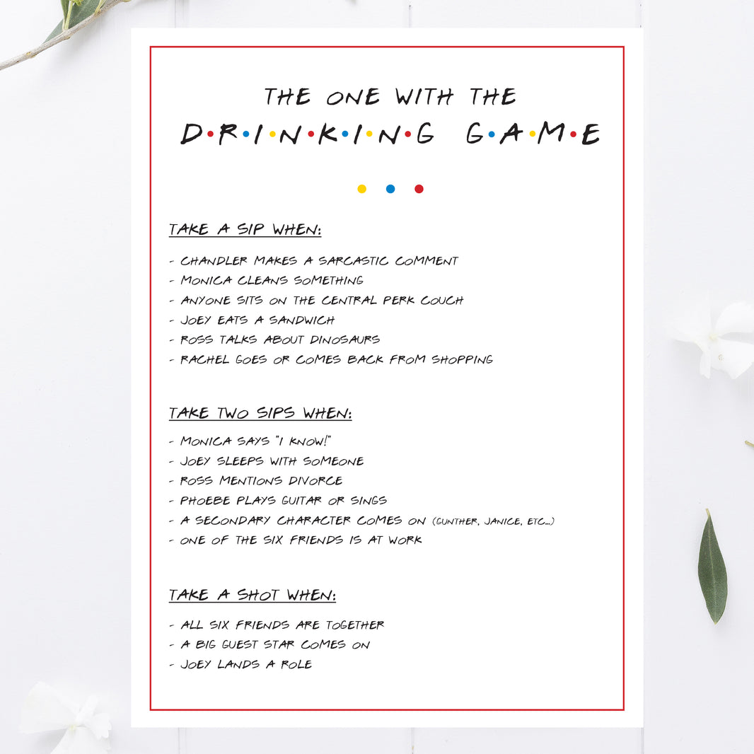 friends party – awdesignsprintables