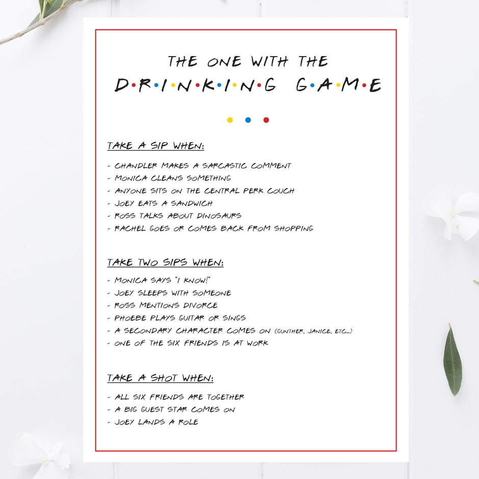friends party – awdesignsprintables