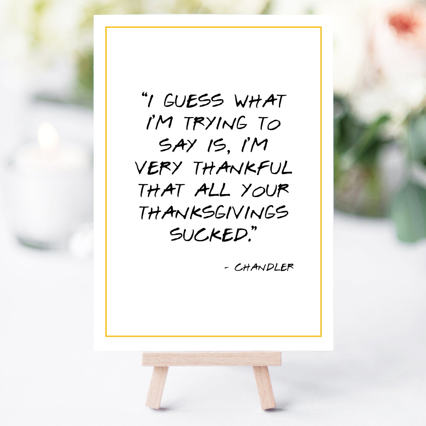 Friends Thanksgiving Friendsgiving Quote Printables