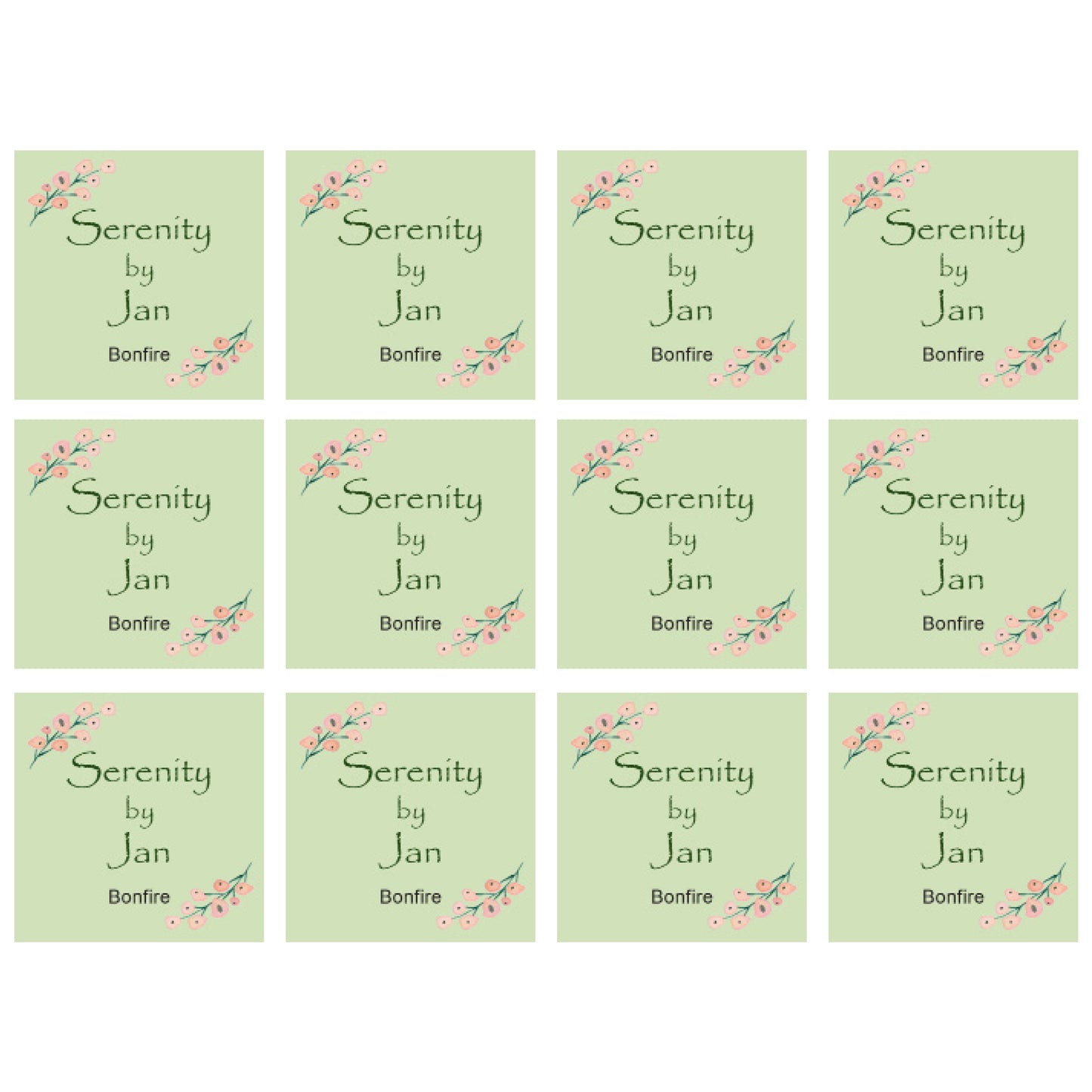 Office Bridal Shower Serenity by Jan Printables