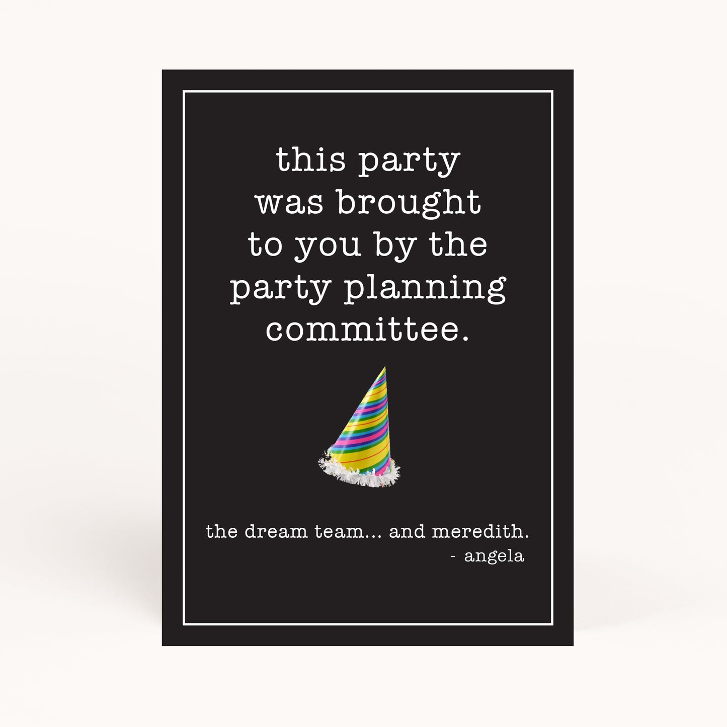 Office Party Planning Committee Printable – awdesignsprintables