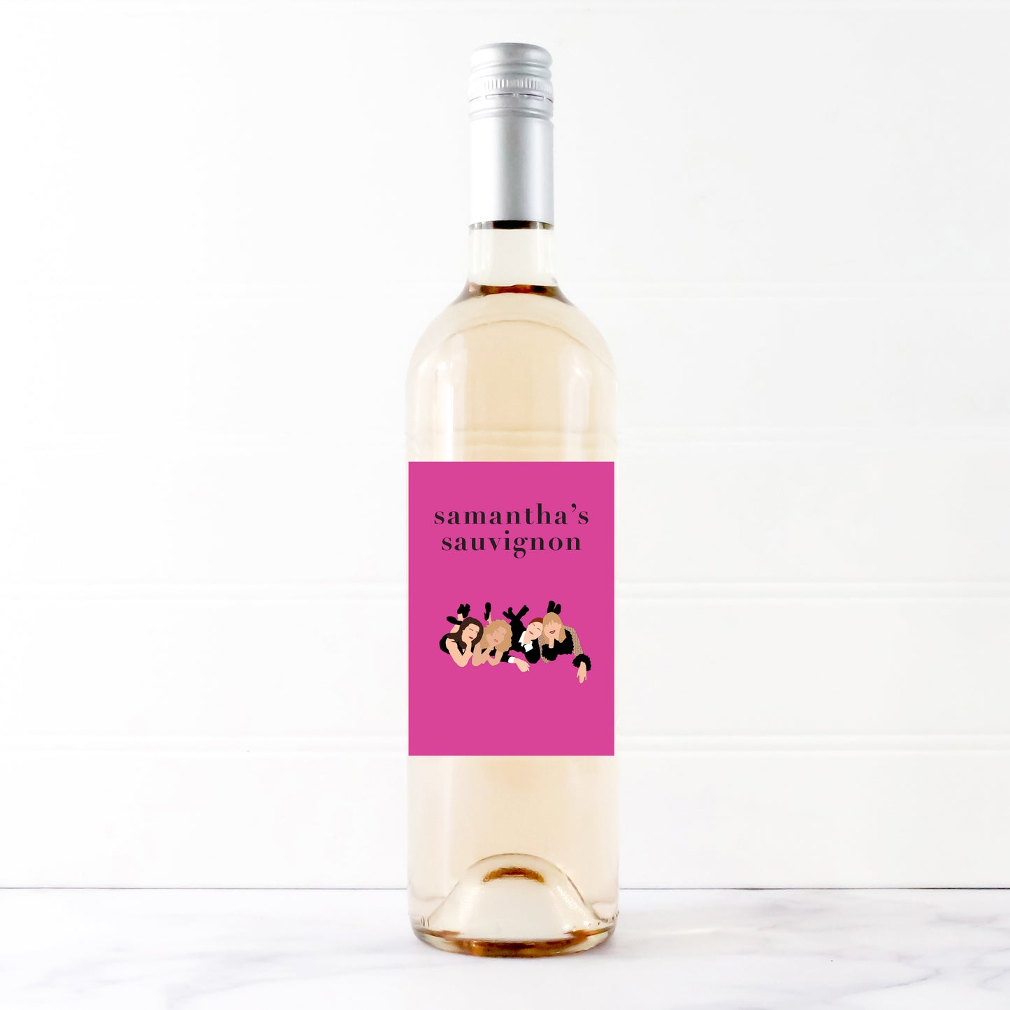 Sex and the City Bachelorette Party Wine Label Printables