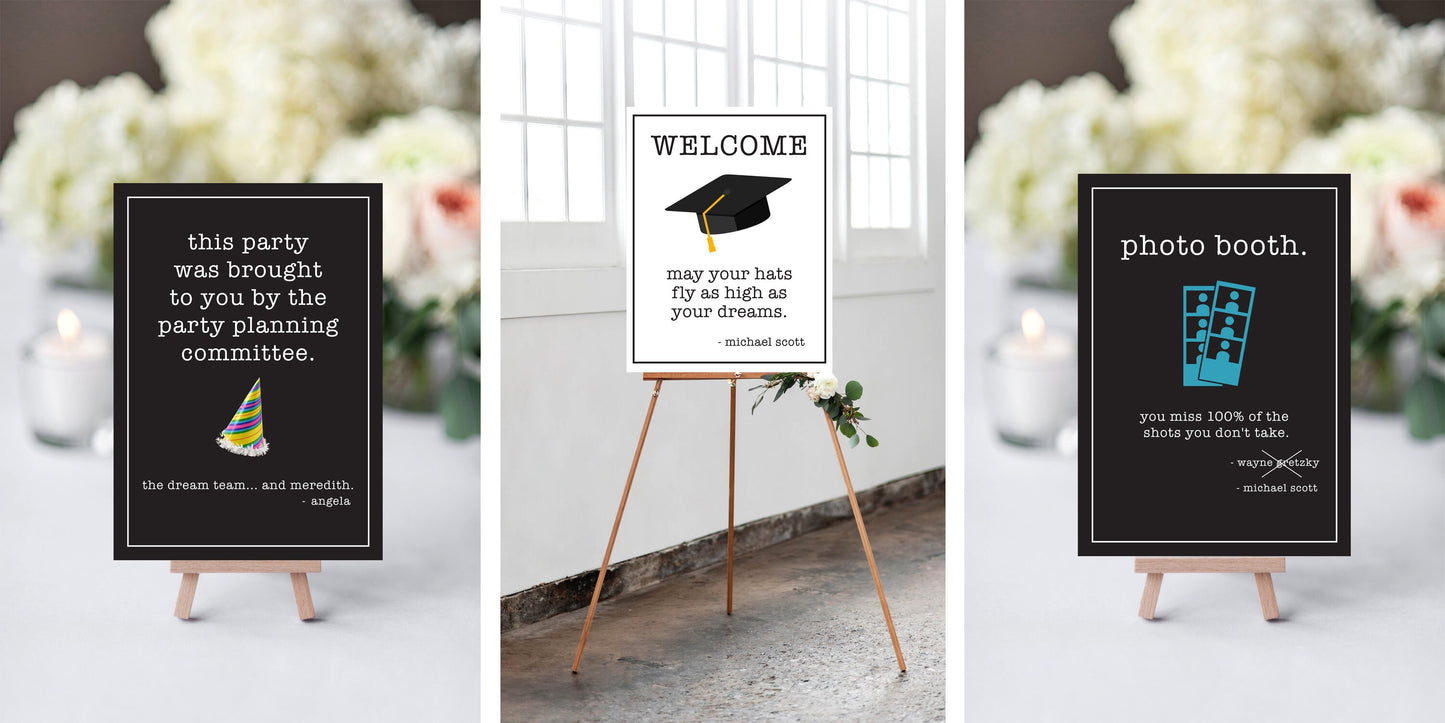 The Ultimate Office Graduation Party Printable Package