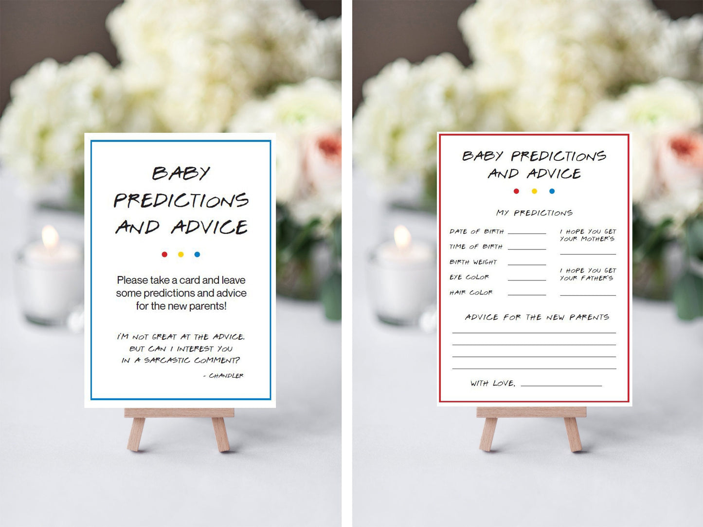 The Ultimate Friends Baby Shower Game & Trivia Printable Package